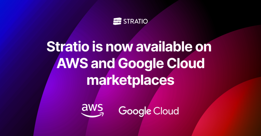 Buy Stratio Generative AI Data Fabric on AWS Marketplace and Google Cloud Marketplace