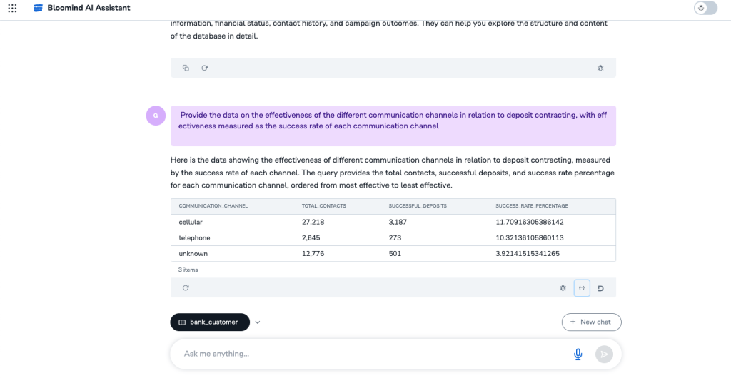 Talk to Your Data with Gen AI