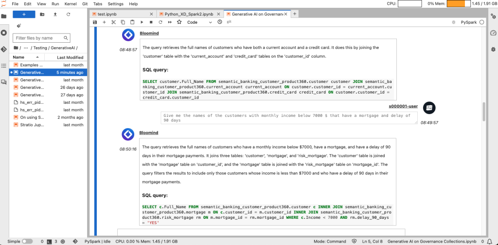 Advanced Analytics Workbench: Streamlining Workflows with Gen AI